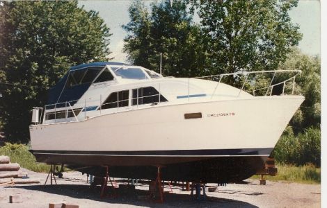 1978 35 foot chris craft catalina aft  catalina Motoryacht for sale in Harrison Twp, MI - image 2 